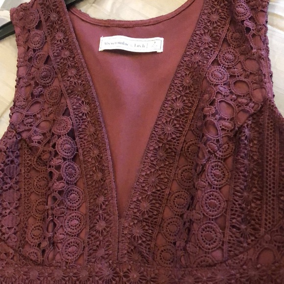 Abercrombie & Fitch crocheted lined dress - Picture 4 of 4